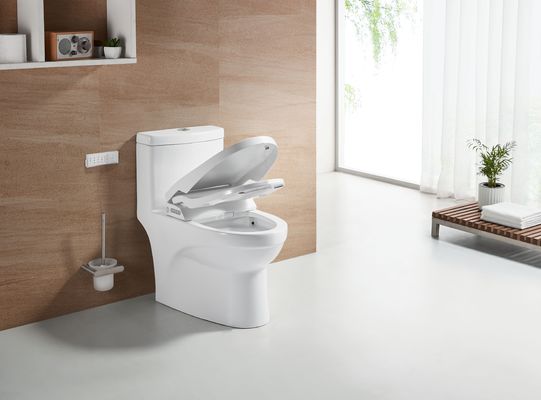 Intelligente toiletstoelbedekking met bufferbedekkingsplaat en inclusief afstandsbediening